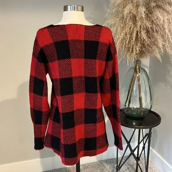 Jamison Buffalo Check Sweater  - Picture 3 of 5